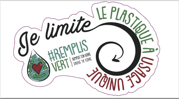 Le remplissage, c'est sage! - Autocollant (copie)