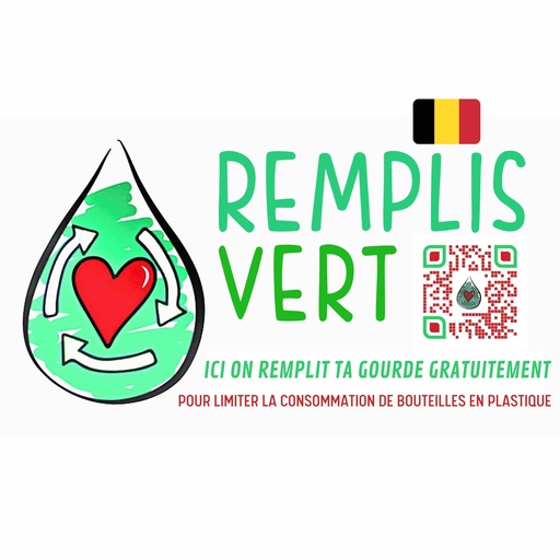 Witte raamsticker - achterkant