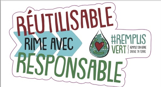 [RV-resp] Réutilisable rime avec Responsable - Autocollant